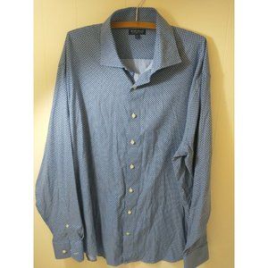 Peter Millar Crown Crafted Men's Blue Long Sleeve